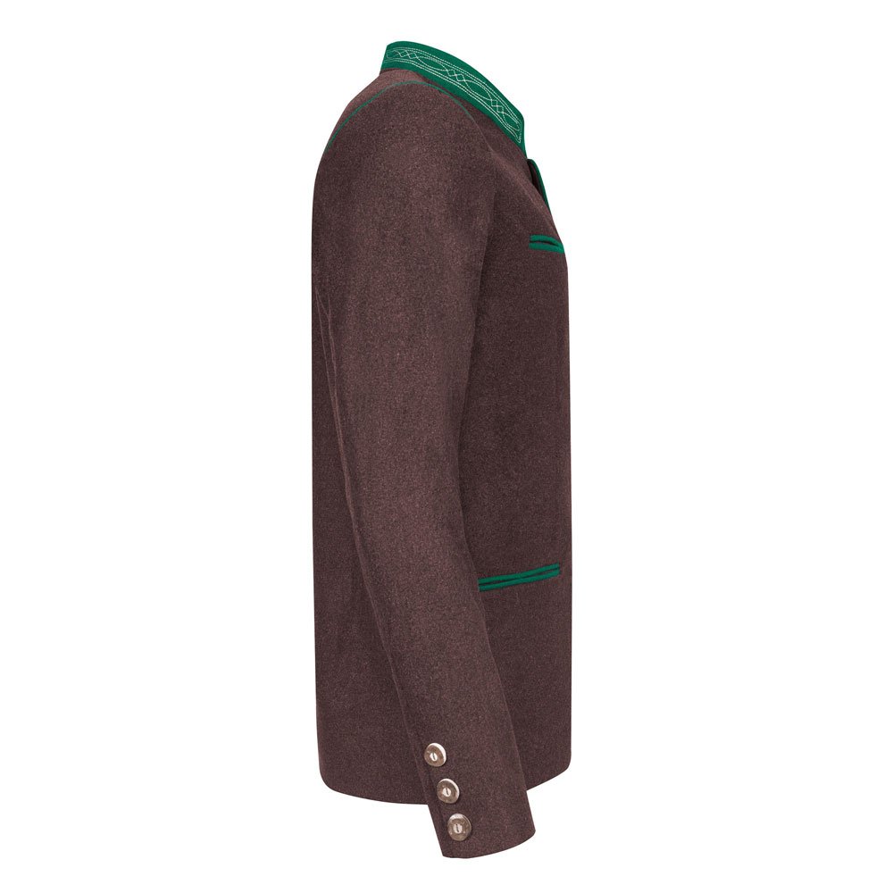 Custom Logo Suede Jacket Men's Leather Suede Jacket Men's High Quality Suede Bavarian Jacket In Wholesale Price