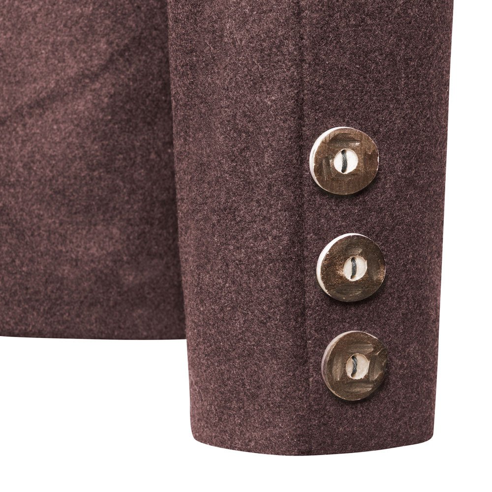 Custom Logo Suede Jacket Men's Leather Suede Jacket Men's High Quality Suede Bavarian Jacket In Wholesale Price