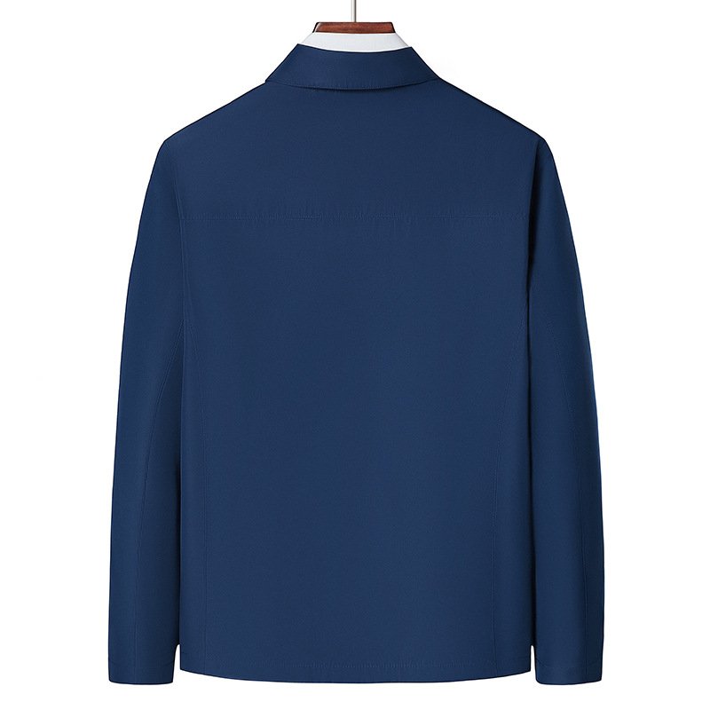 Wholesale Fashion Casual Turn-down Collar Long Sleeve Slim Fit Loose Men's Jackets