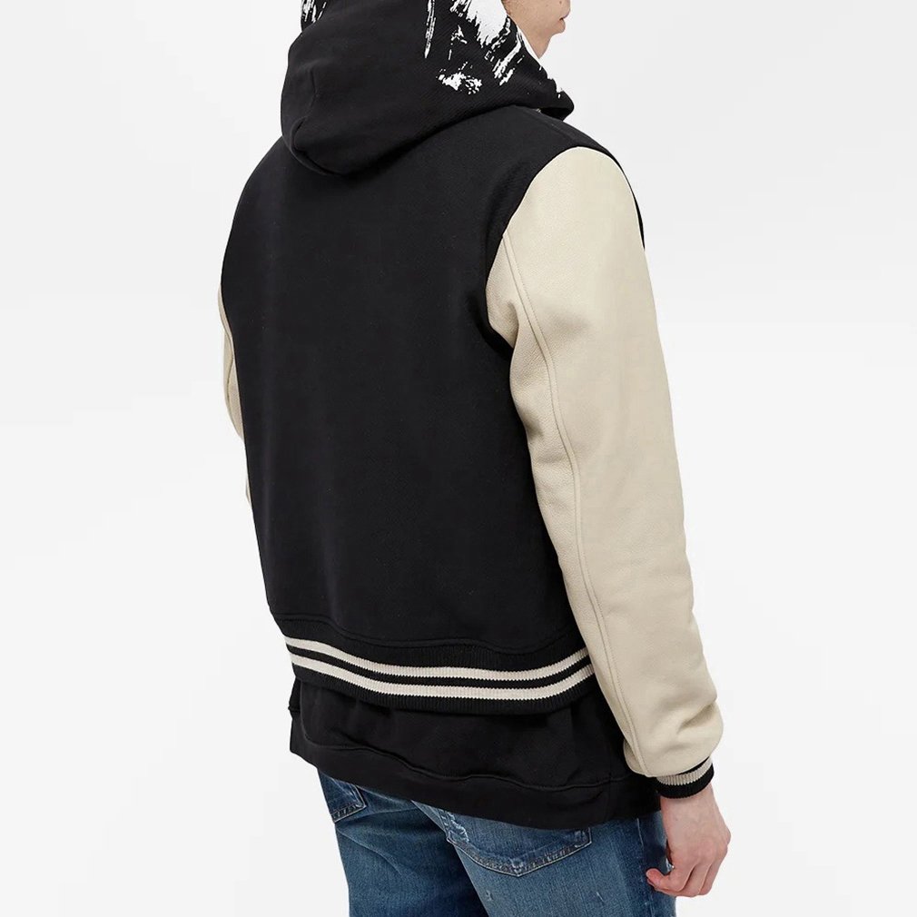 Men Jackets Custom Printing Long Sleeve Men's Baseball Jacket Men Plain Blank Letterman Varsity Jackets