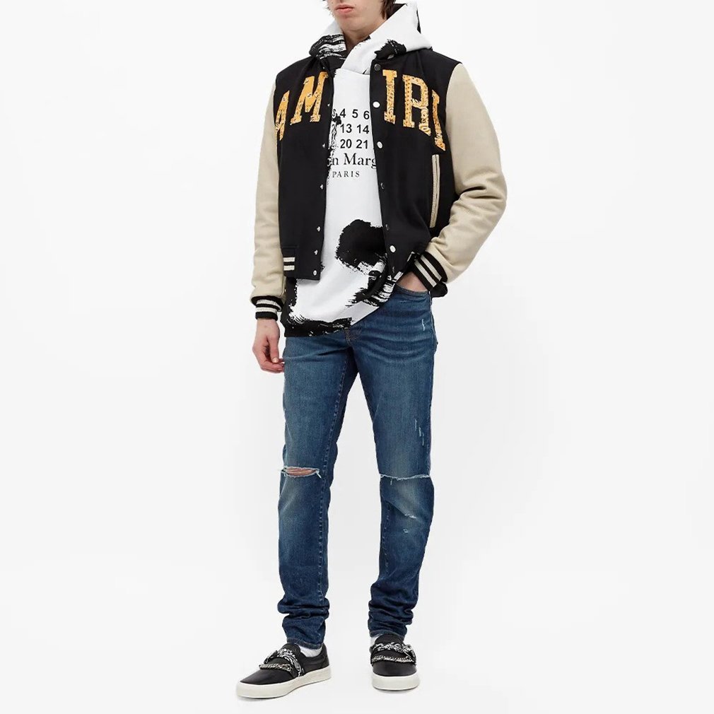 Men Jackets Custom Printing Long Sleeve Men's Baseball Jacket Men Plain Blank Letterman Varsity Jackets