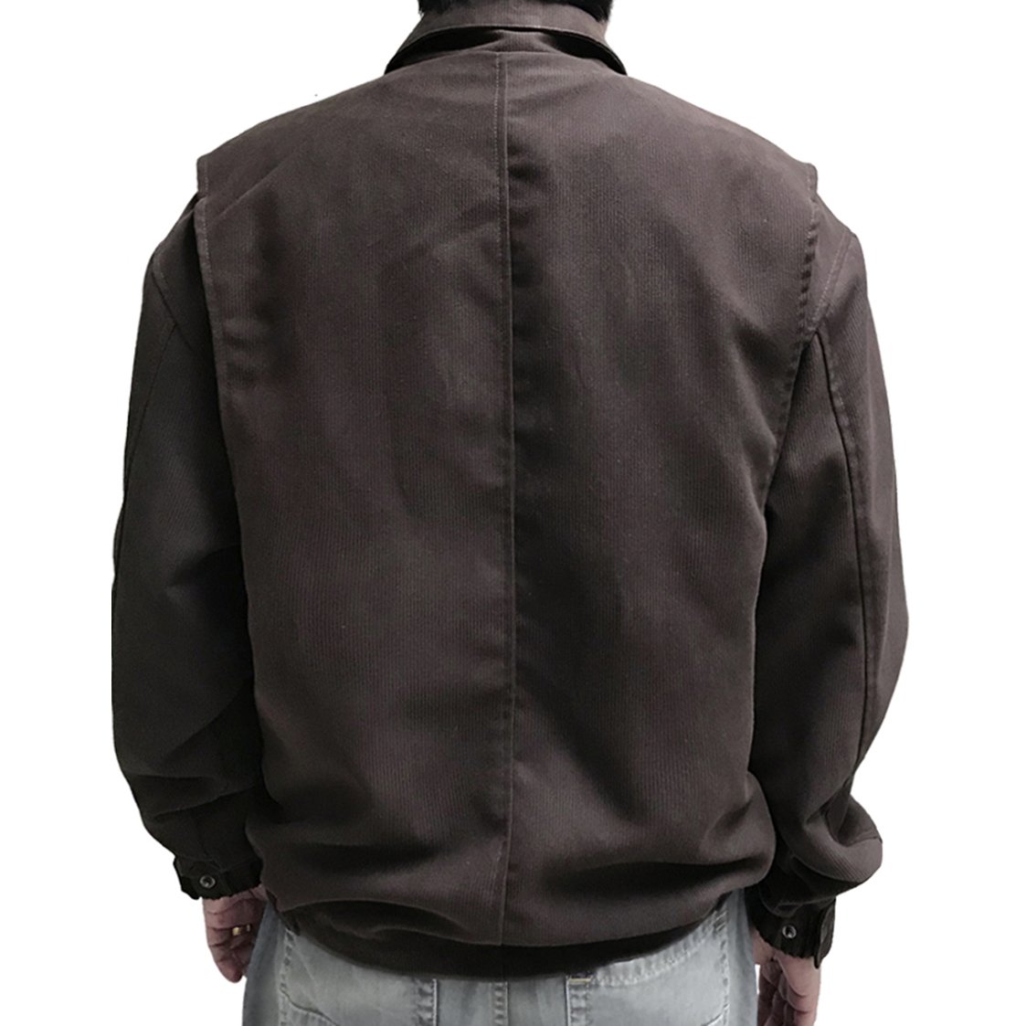 Autumn OEM Custom Fashion Men's Jackets Casual Golf Lightweight Suede Bomber Jacket For Men