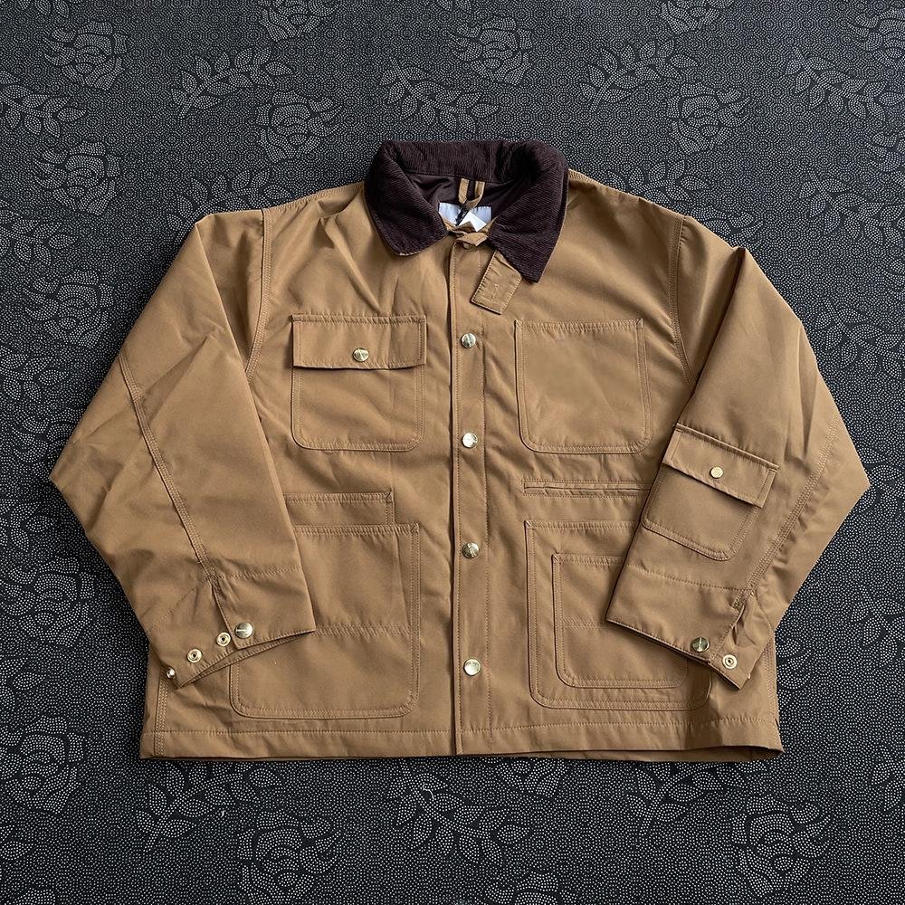 Vintage Fashion Custom Designed Men's Mechanical Worker Jacket High Demand Twill Jacket