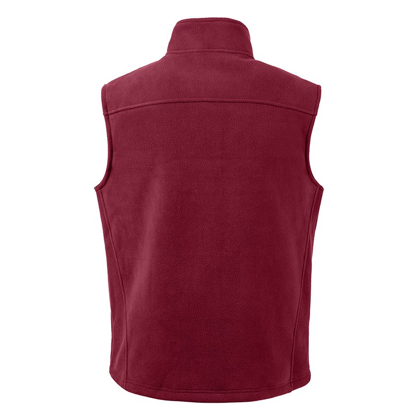 OEM Custom Logo Mens Fleece Vest Slim Fit Polar Fleece Sleeveless Jacket Full Zip Hunting Outdoors Vest For Men Multi-Pockets