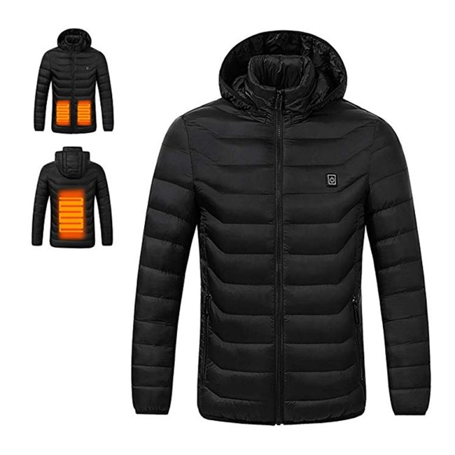 high quality lightweight jacket Winter Men's Jacket 5V USB Battery Powered Heated Winter Windbreaker HIKING jacket