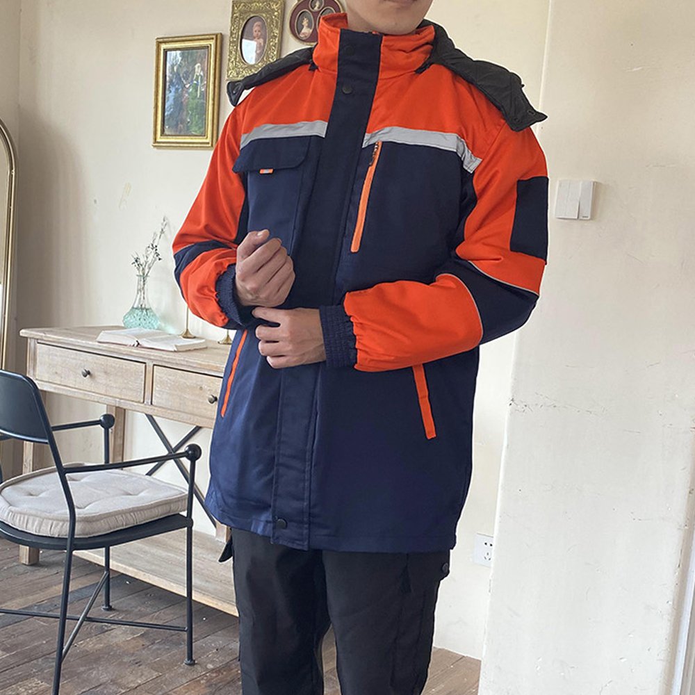 Sustainability Garment Custom Mens Hooded Windbreaker Lined 25000g/m224hr Windbreaker Men's Jackets Plus Size Jackets