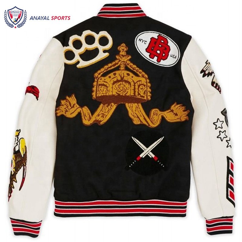 High Quality Best Custom Made Men's Varsity Jackets Wool Fabric Letterman Style for Winter with Chenille Patches and Logos