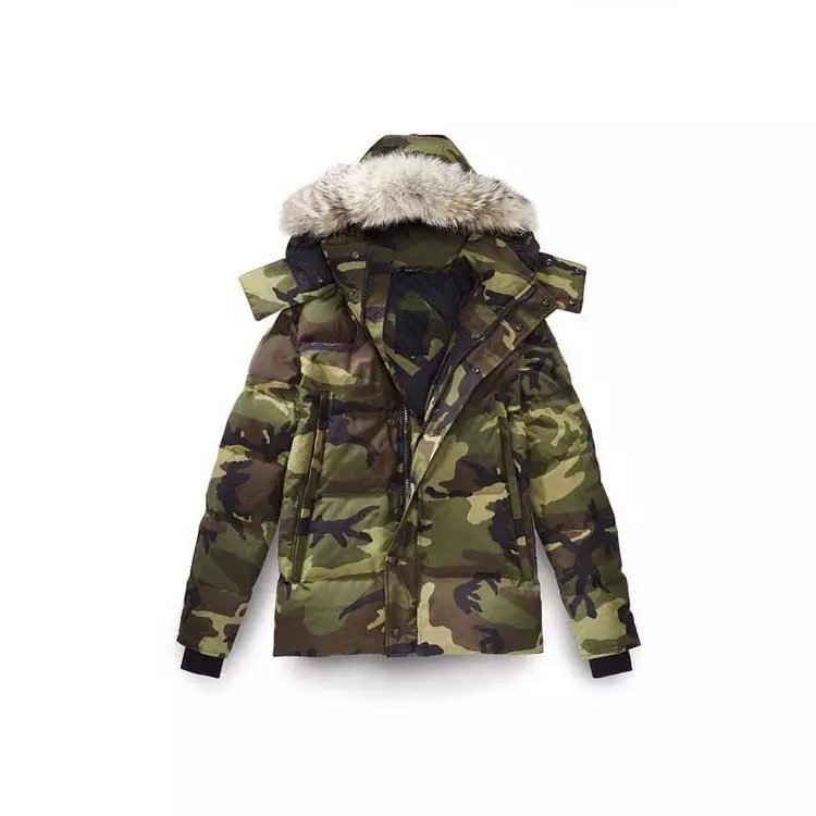 Custom winter snow jackets for man parkas para mujer 2024 Breathable Fur Wolf Fur Puffer Gose Down Filled Quilted Mens Parka