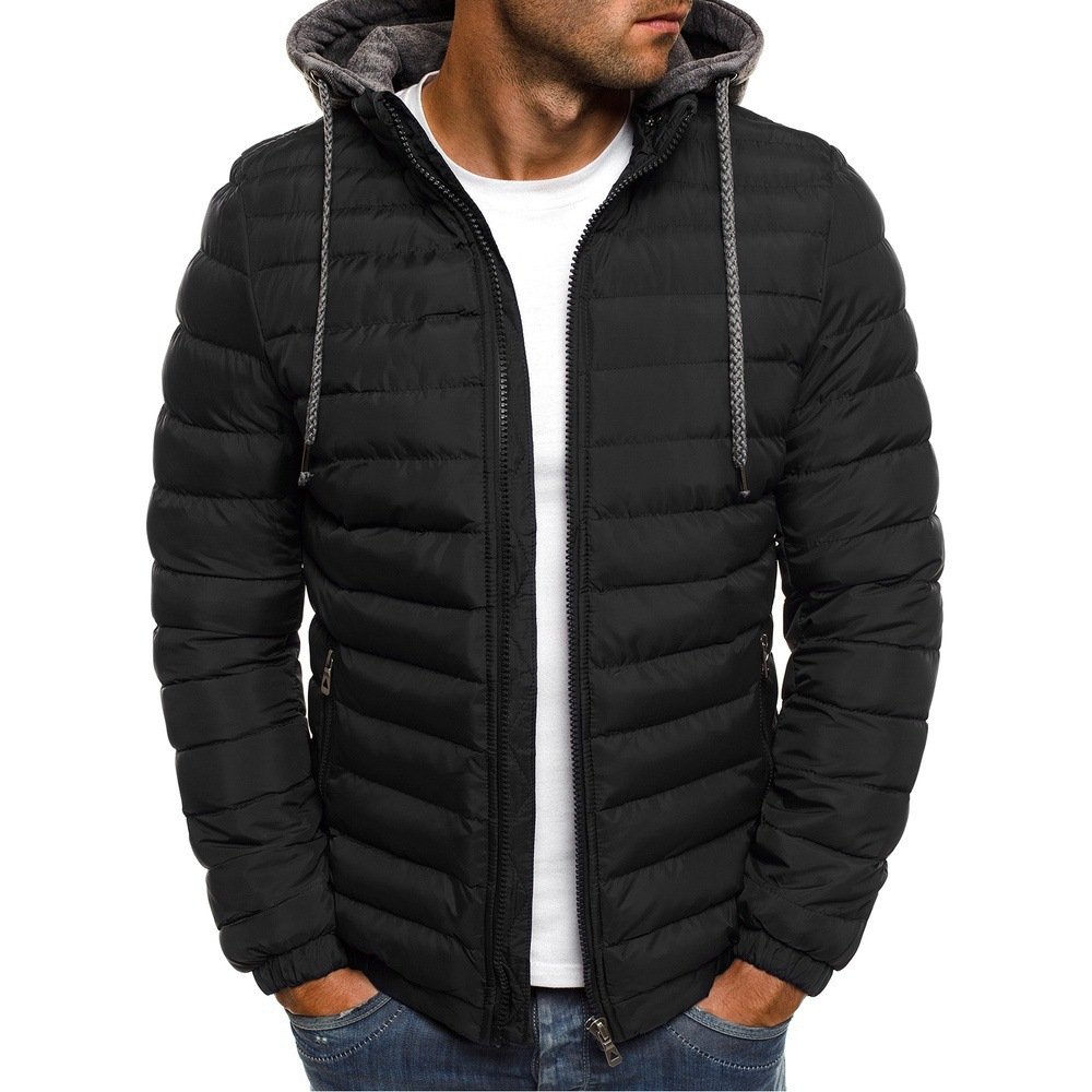 Hot Sell Boy High Quality Zip Up Varsity Coats Custom Logo Printing Leather Jacket Men Fleece Down Plus Size Puffer Jacket