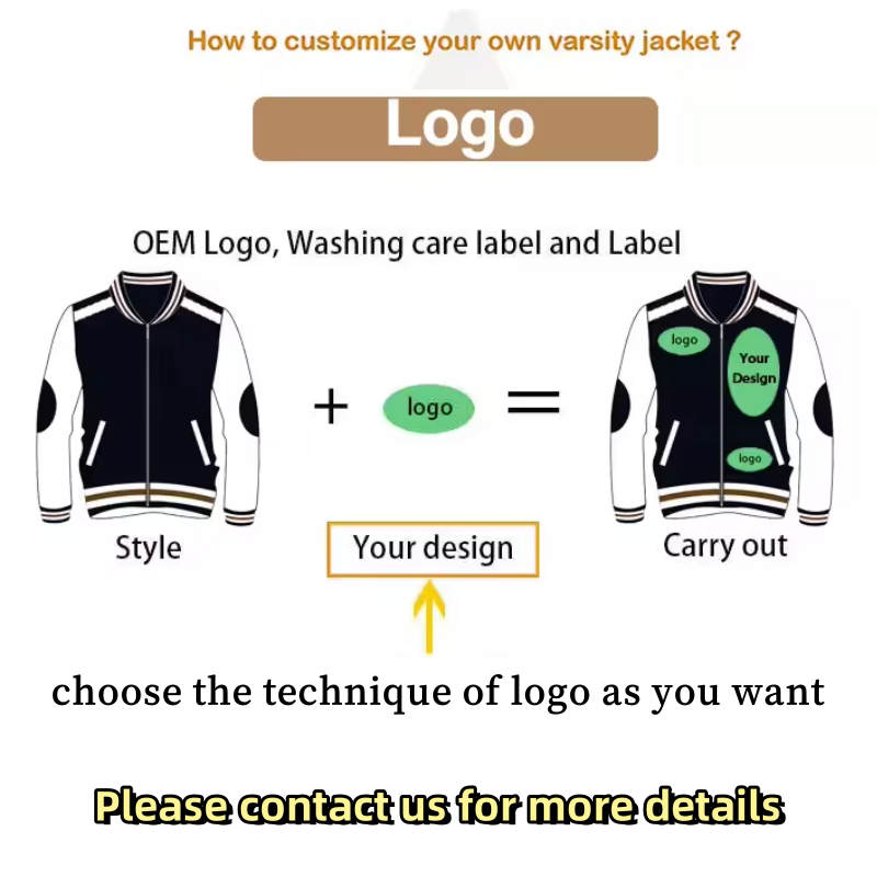 Custom Logo College Jacket Leather Sleeve Embroidery Black Couple College Baseball Men's Clip Kletman Transformer Core Jacket