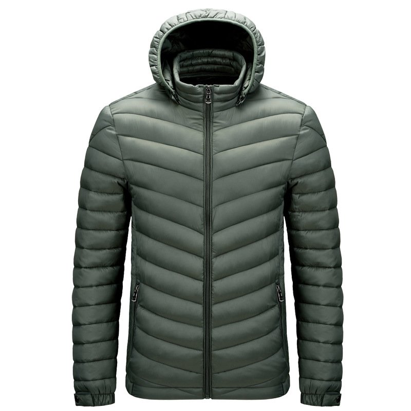 Sportswear Men's Winter Jacket Casual long fashion Thick outdoor men puffer jacket with Hooded black Sports Parka