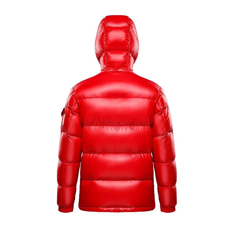 Fashion Shiny Winter Coat in sky blue colour Men Puffer Down Jacket custom puffer jacket New High Quality