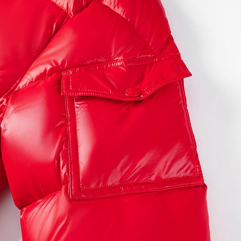 Fashion Shiny Winter Coat in sky blue colour Men Puffer Down Jacket custom puffer jacket New High Quality