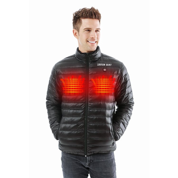 Outdoor Winter Fashion Design Lightweight Body Mens Battery Heated Plus Size Men's Jackets