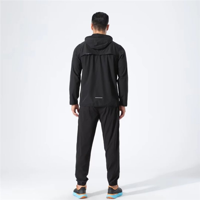 custom reflective logo windbreaker outdoor fitness running training men's jackets mens jacket wholesale bulk 2023