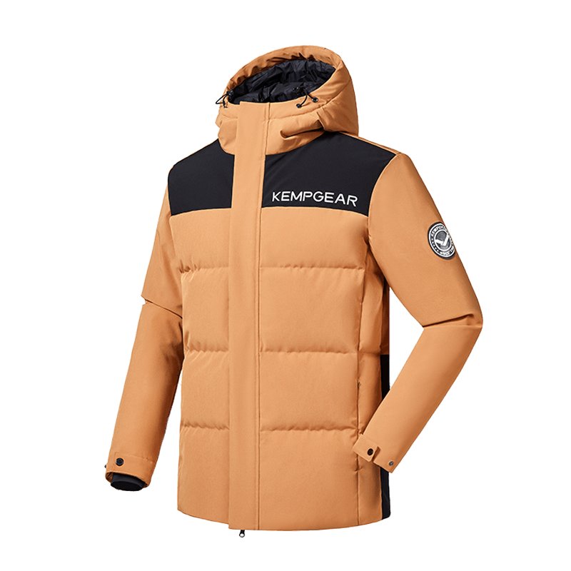 Waterproof Down Parka Jacket with Hood High Quality Flight Jacket Winter Men's Down Jacket