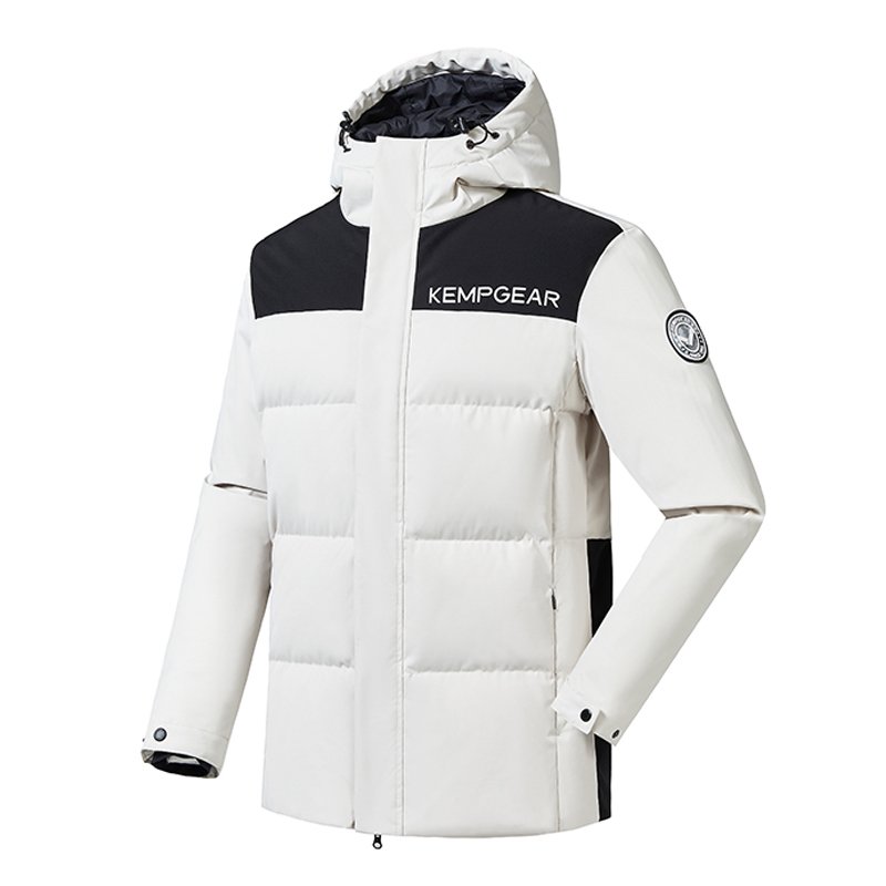 Waterproof Down Parka Jacket with Hood High Quality Flight Jacket Winter Men's Down Jacket