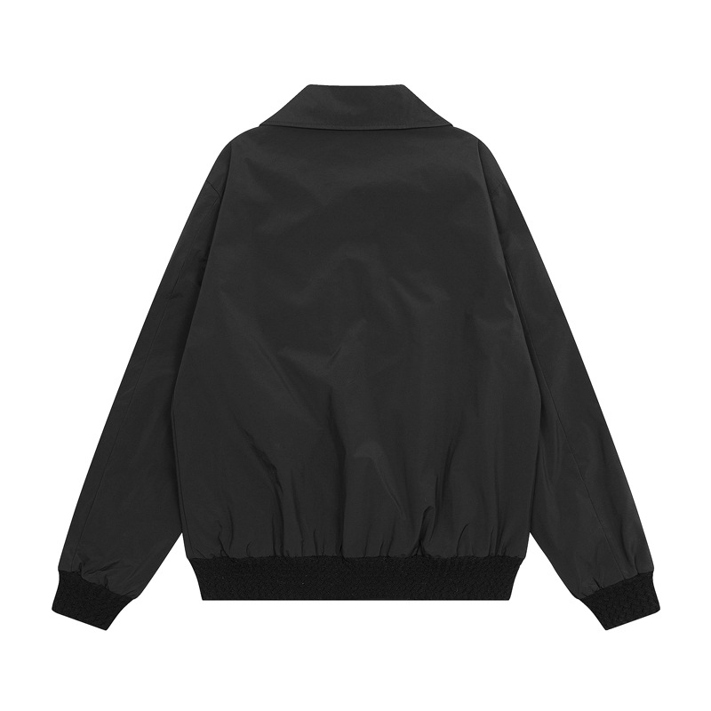 Custom Windbreaker Jackets Mens Fall Clothing Pullover Waterproof Windproof Multiple Zipper Design Biker Jacket For Men