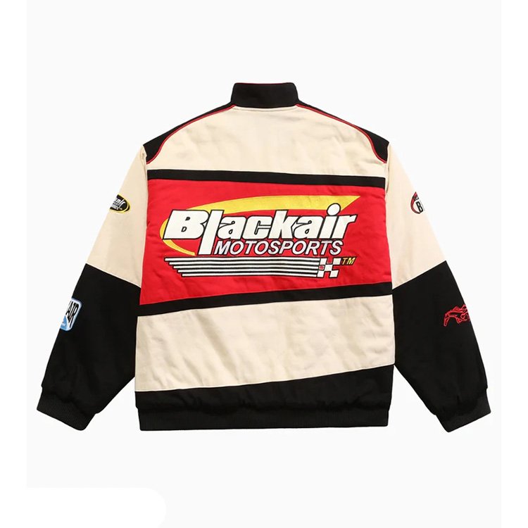 New style men's regular sleeve jackets men's jackets leather comfortable Embroidery Racing men's jackets