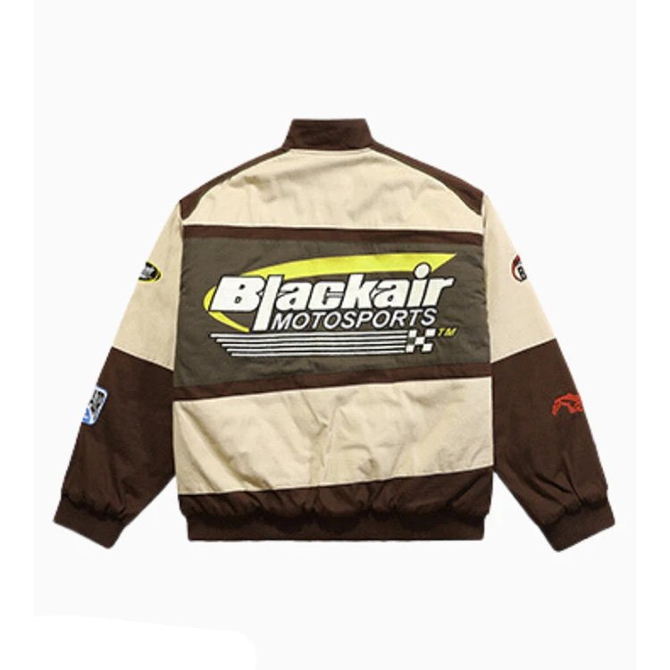 New style men's regular sleeve jackets men's jackets leather comfortable Embroidery Racing men's jackets