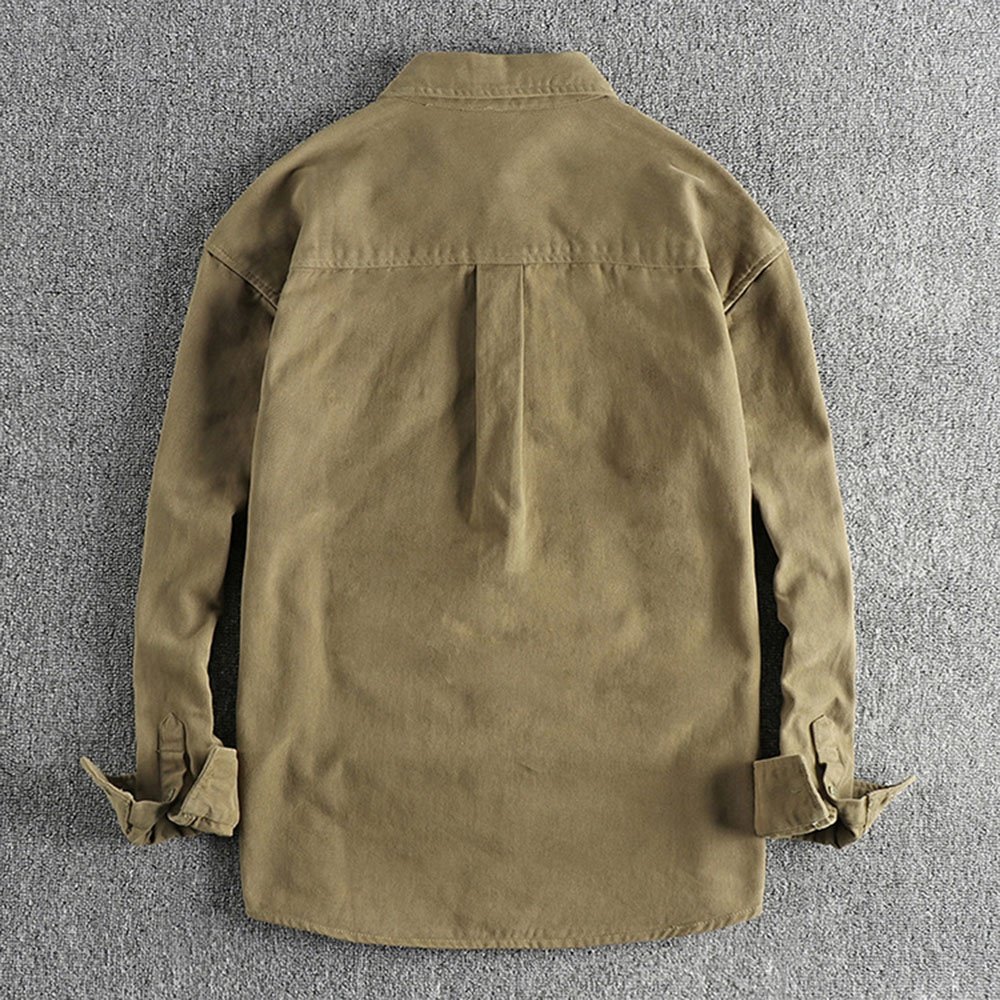 Factory Wholesale OEM jackets Trendy Custom Embroidery Logo 100% Cotton Jackets New Style Size Men'S Jackets
