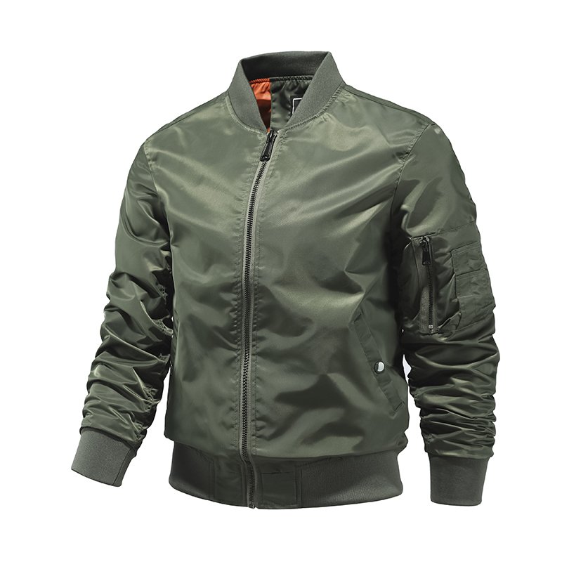 Custom Logo Men's Bomber Jacket Unisex Clothing Breathable Baseball Collar Pattern Decoration Varsity Jackets