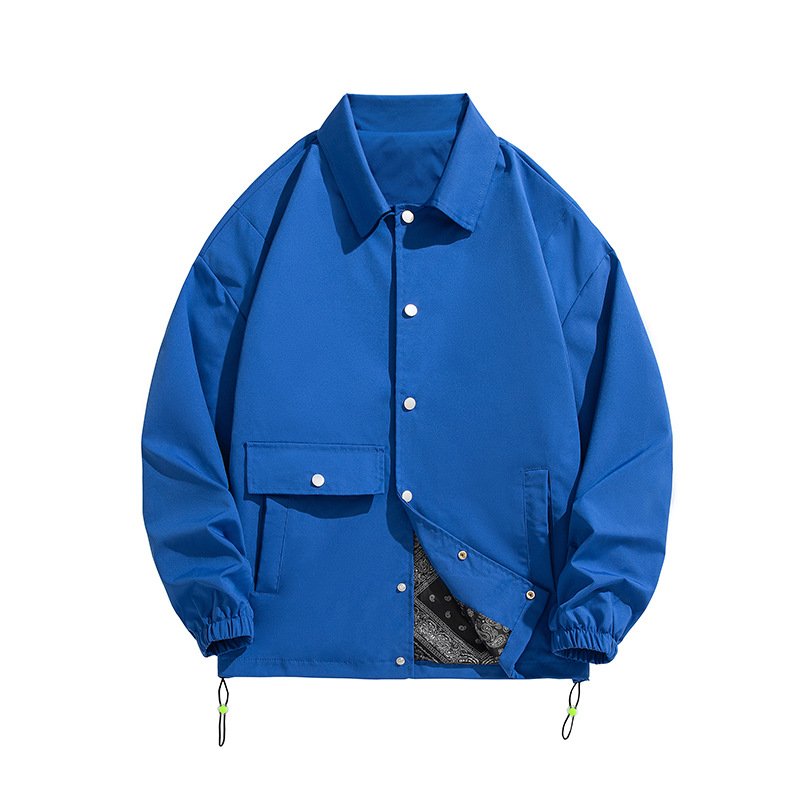 2024 Factory Wholesale Price Custom Logo Oversize Outerwear Men's Coach Jackets