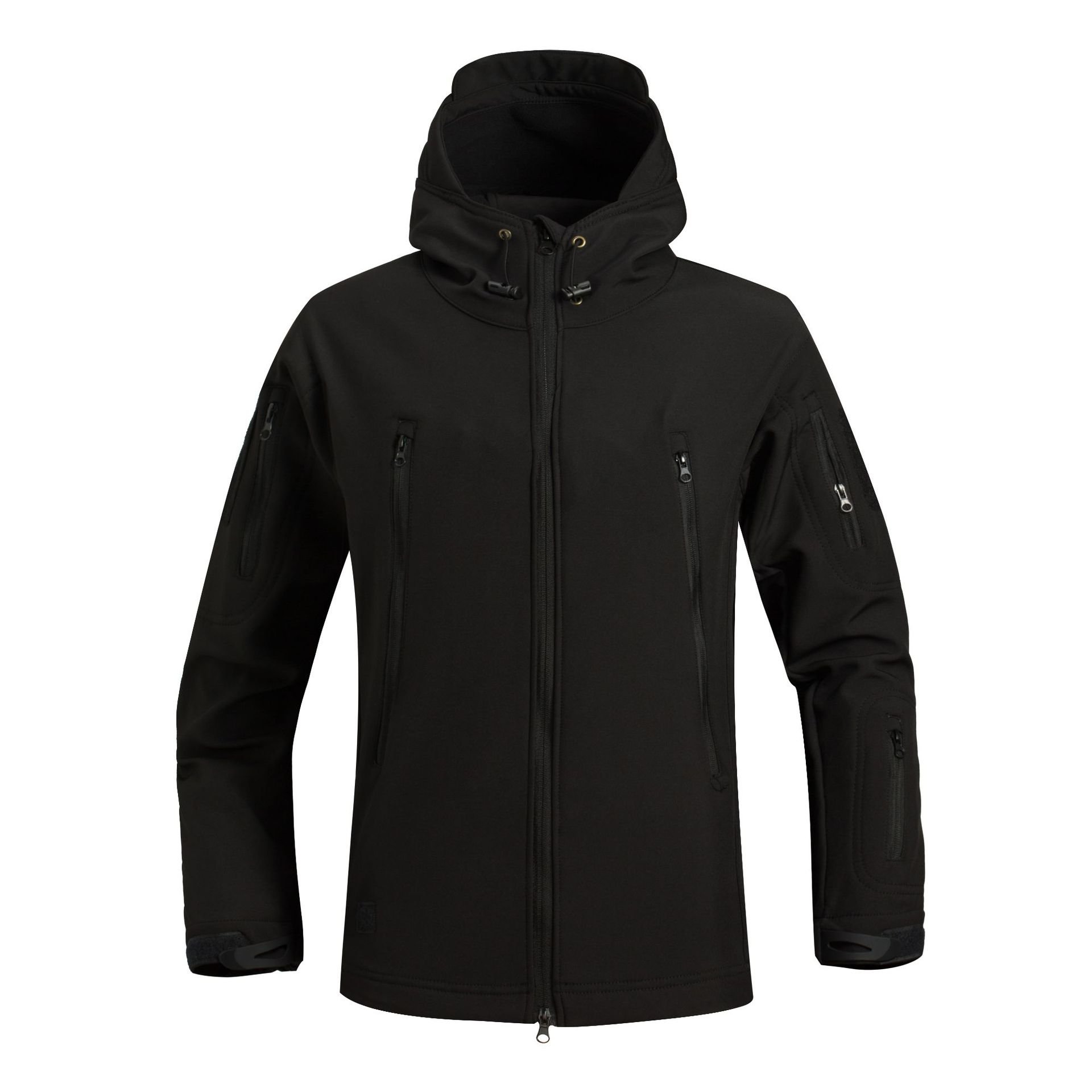 Wholesale Heavyweight OEM Men's Custom High Neck Tracksuit Jacket With Badge