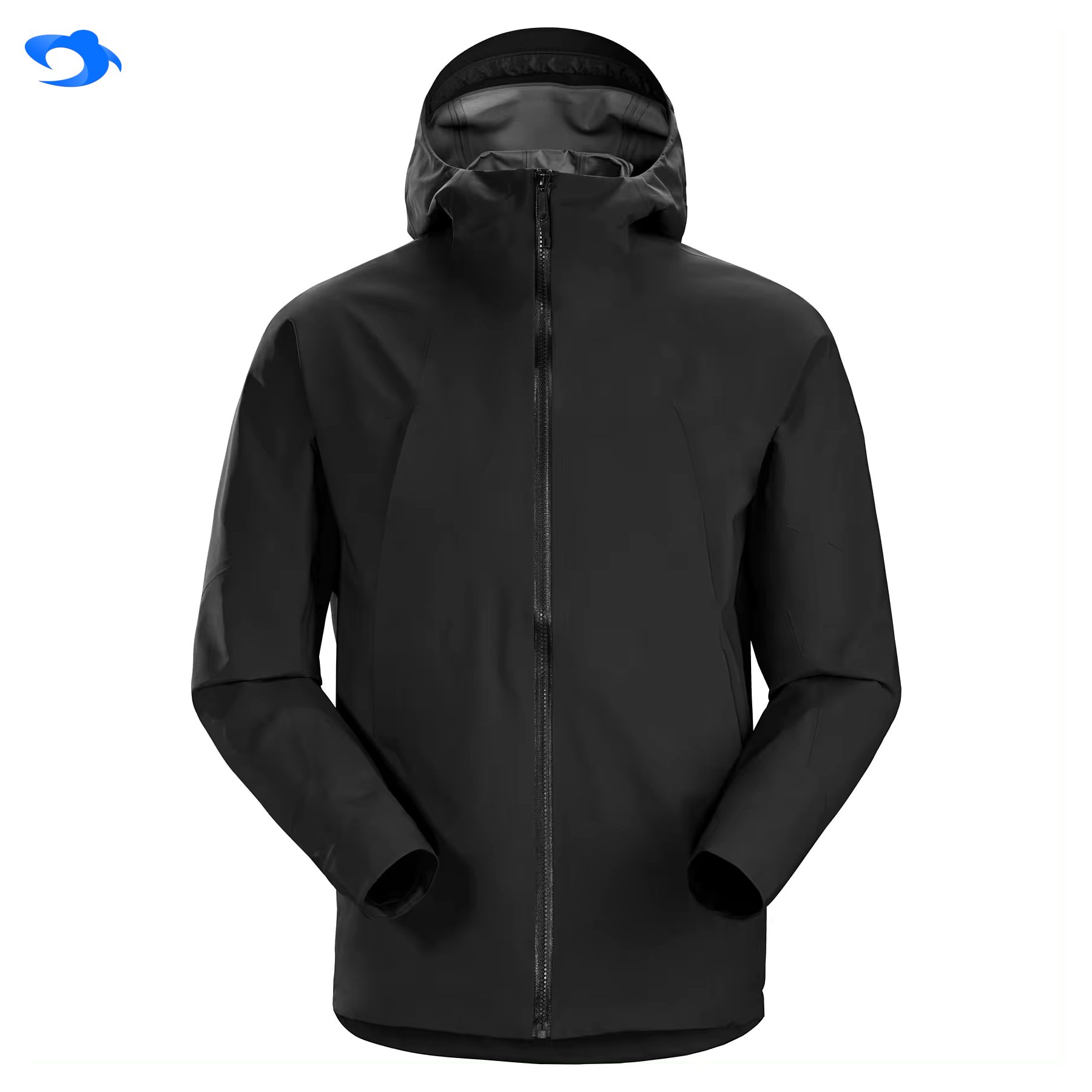 OEM Windbreaker Jacket Waterproof Vintage Raincoat Jacket Plus Size Lightweight Hooded Hiking Men's Raincoat