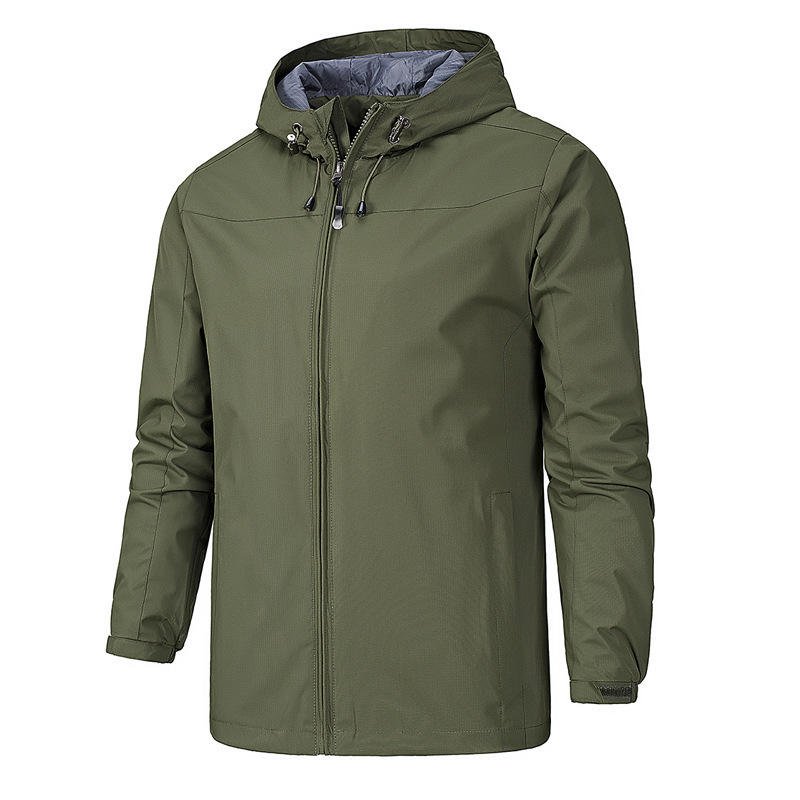 Blank Water Proof Wind Breaker Outdoor Jacket Custom Logo Waterproof Windbreaker Jackets Plus Size Men's Women's Jackets For Men
