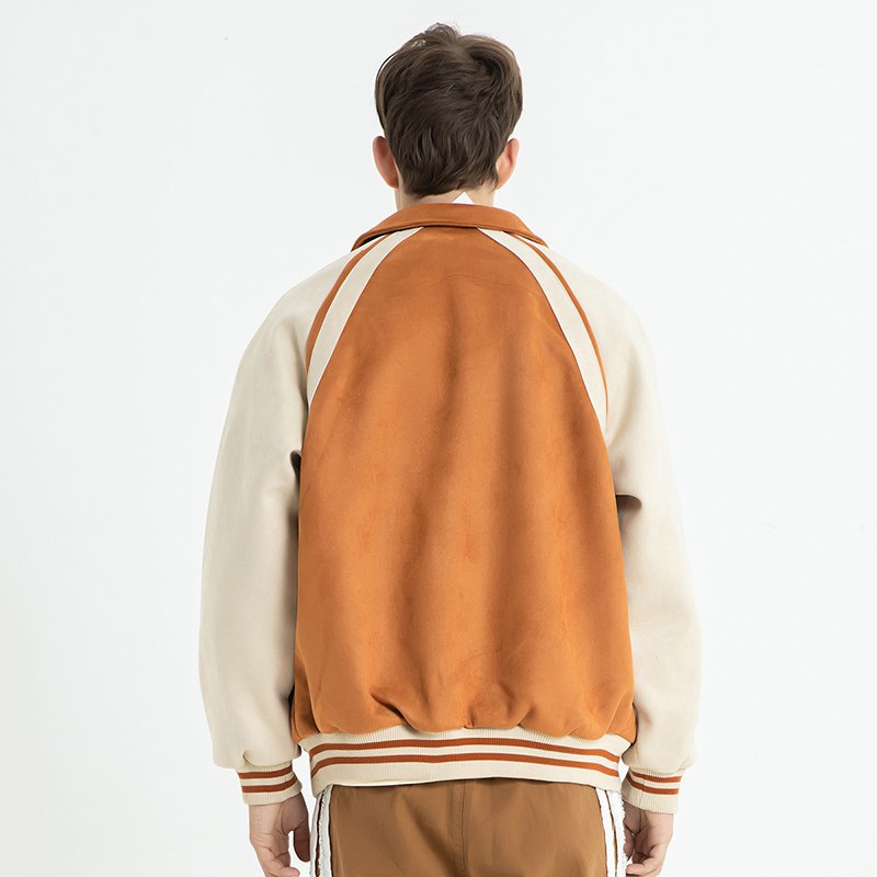 Manufacturer Women Varsity Jacket Suede Velvet Blazer Loose Baseball Jersey Coat Custom Designer Baseball Jacket For Men