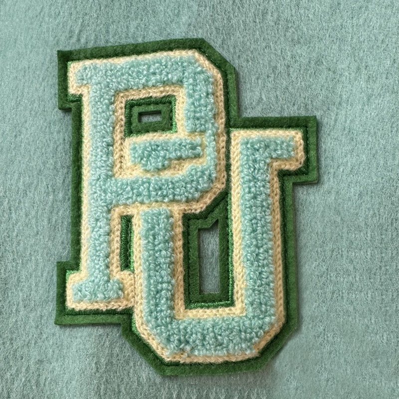 OEM Custom Genuine Leather Sleeve Baseball Letterman Varsity Jacket for Men Chenille Patch Embroidery Logo Men's Jackets