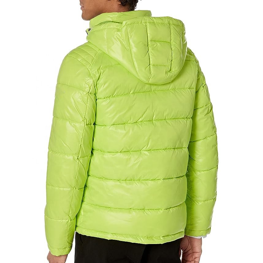Wholesale Puffer Jacket Custom Logo OEM Printed High Quality Customized Winter Jacket For Men Bubble Puffer Jacket for men