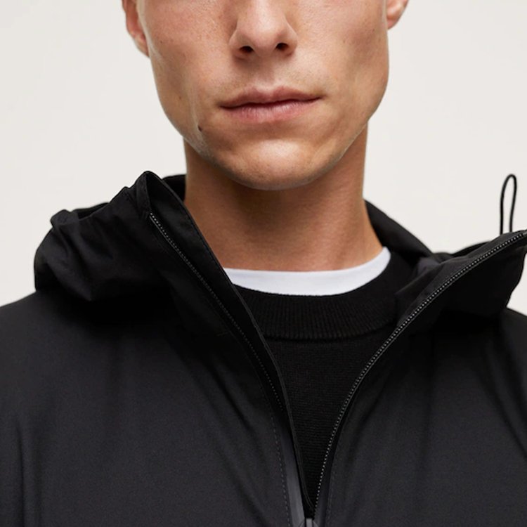 windbreaker jacket men's custom clothing logo Water-repellent hood jacket men