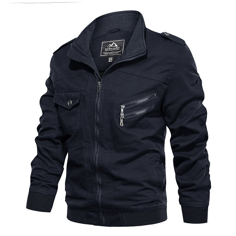 Custom Men Streetwear Wind Breaker Jacket Outer Wear Jaket Winter Men Motorcycle,Cargo Cotton Jacket Tactical Supplier
