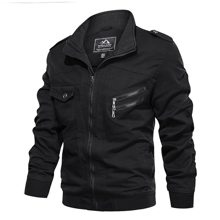 Custom Men Streetwear Wind Breaker Jacket Outer Wear Jaket Winter Men Motorcycle,Cargo Cotton Jacket Tactical Supplier