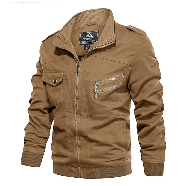 Custom Men Streetwear Wind Breaker Jacket Outer Wear Jaket Winter Men Motorcycle,Cargo Cotton Jacket Tactical Supplier