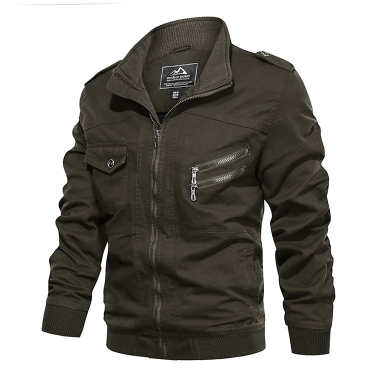 Custom Men Streetwear Wind Breaker Jacket Outer Wear Jaket Winter Men Motorcycle,Cargo Cotton Jacket Tactical Supplier