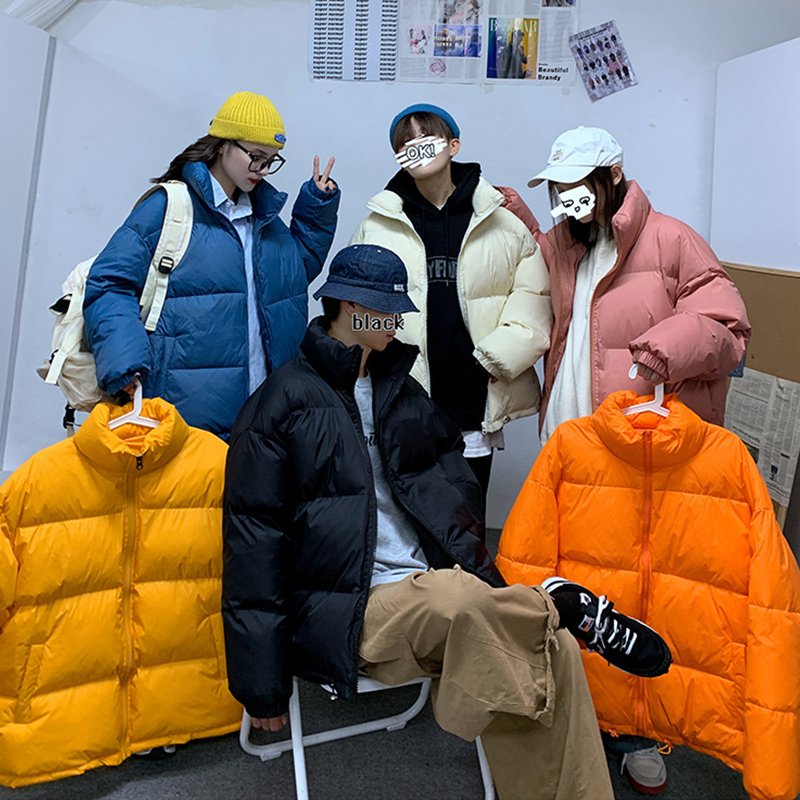 Factory Plain Shiny Wholesale Outdoor Fashion Winter Custom Logo Puffer Men's Jackets
