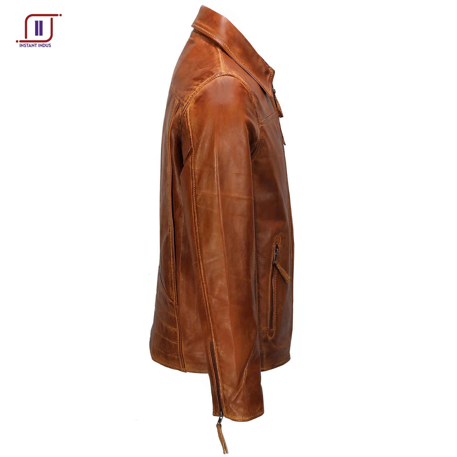 Jackets Clothing Male Casual Winter Fashion Men's Autumn Slim Leather jackets for men OEM