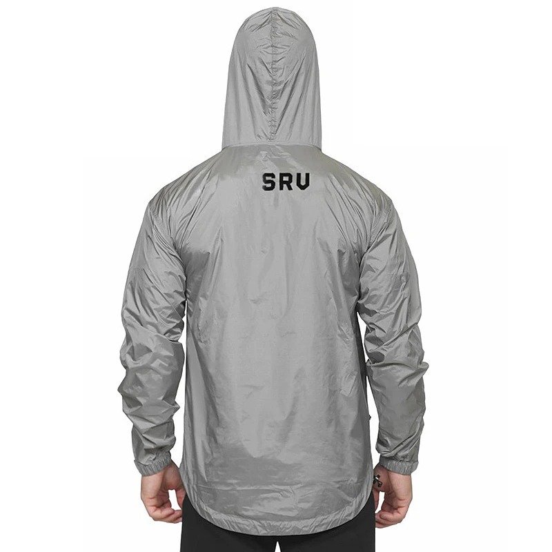 New Autumn Mens Running Jacket Sports Hooded Outdoor Gym Sports Coats Quick Dry Windbreaker Jackets mens anorak windbreaker