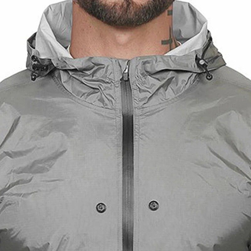 New Autumn Mens Running Jacket Sports Hooded Outdoor Gym Sports Coats Quick Dry Windbreaker Jackets mens anorak windbreaker