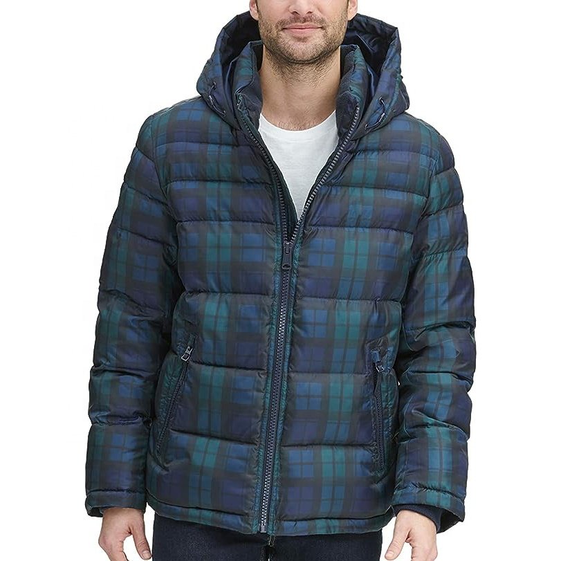 Wholesale Fashion Man Winter Designer Coats Custom Down Plus Size Bubble Men'S Down Puffer Jacket for men