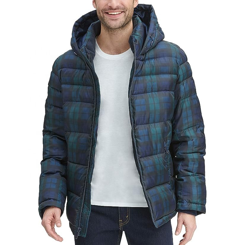 Wholesale Fashion Man Winter Designer Coats Custom Down Plus Size Bubble Men'S Down Puffer Jacket for men