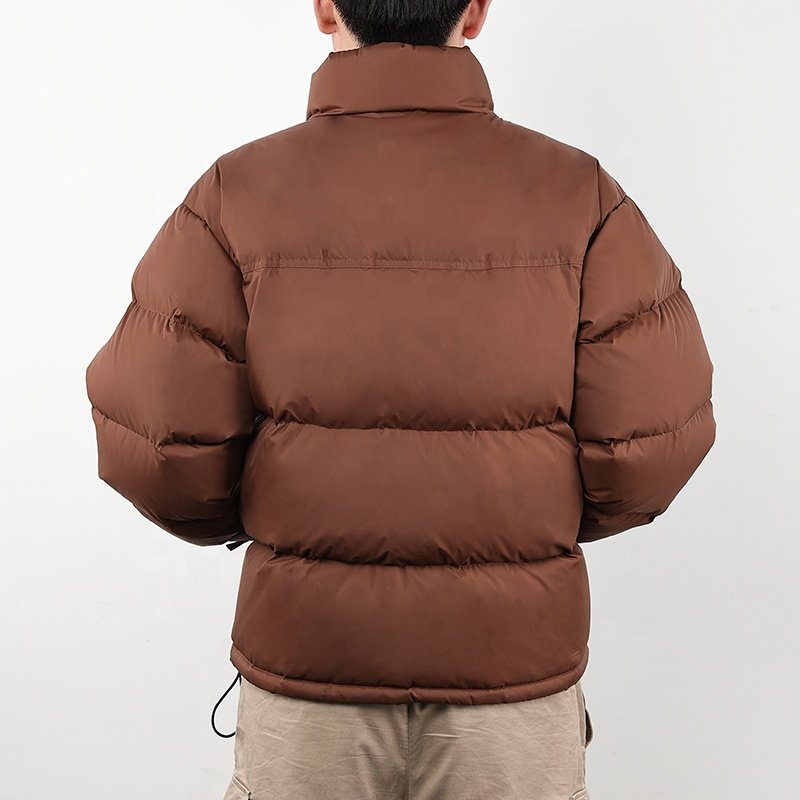 Hot Sale Basic Style Man Stand Collar Down Jacket Oversized Coat Men's Jackets