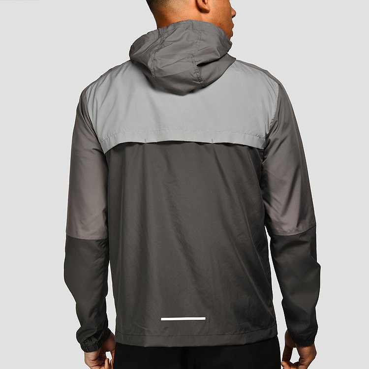 Private Label Custom Breathable Utility Windbreaker Jacket Manufacturer Outdoor Clothing Spring Hooded Jacket for Men