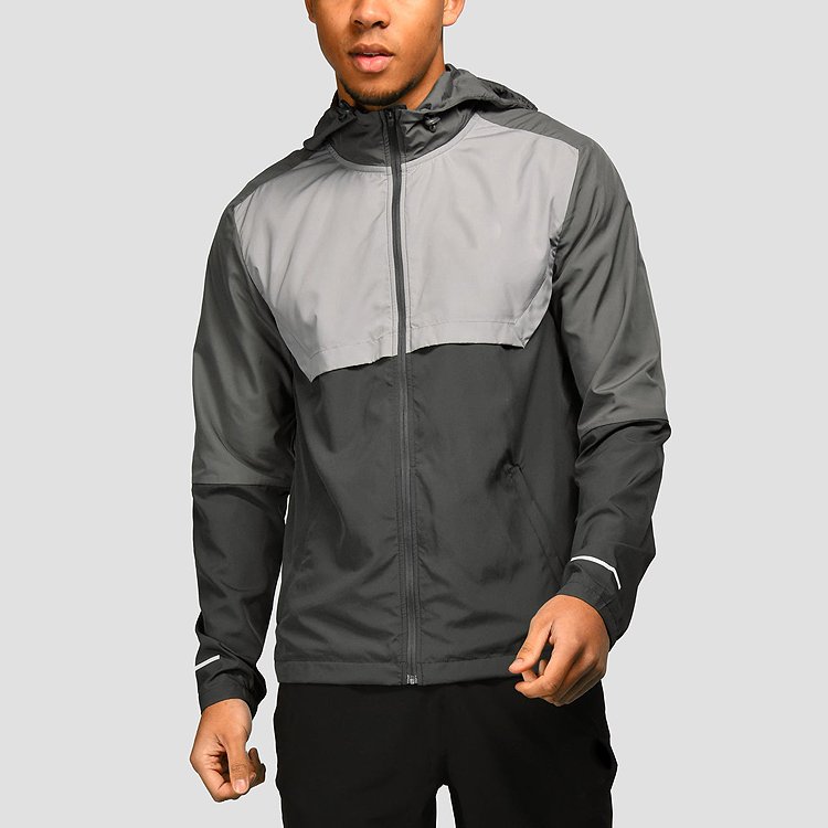 Private Label Custom Breathable Utility Windbreaker Jacket Manufacturer Outdoor Clothing Spring Hooded Jacket for Men