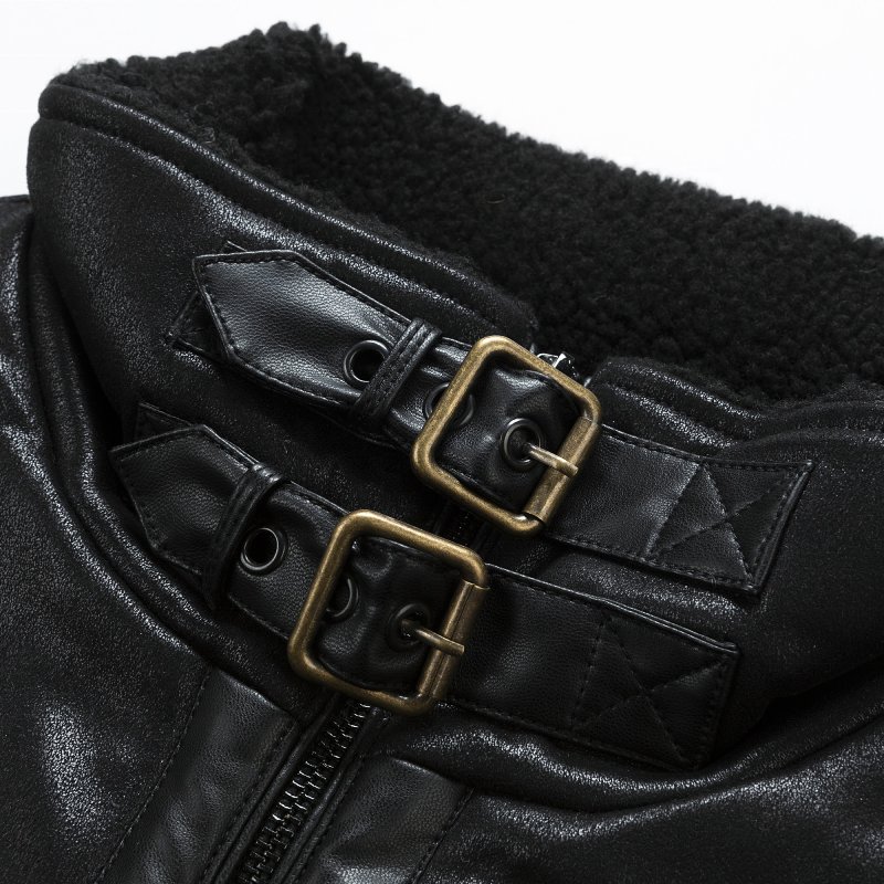 Hot sale 2024 Men's motorcycle leather coat customized Motorcycle Jackets For Men Slim Short Leather Jacket