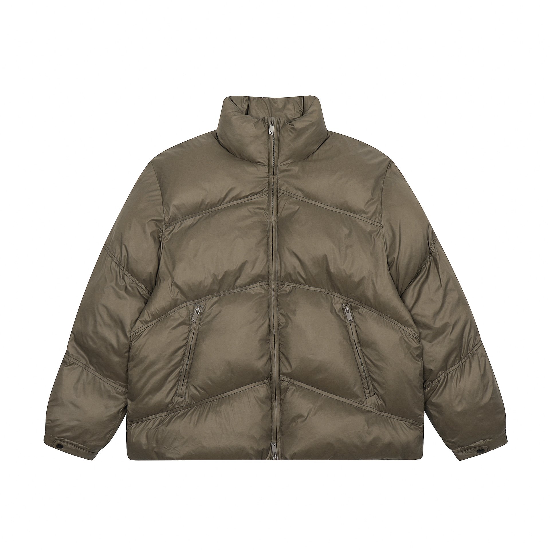 Custom Logo Bubble Clothes Men streetwear Puffer Jacket Oversized Winter Thick Warm Puff Men's Jacket winter jacket men