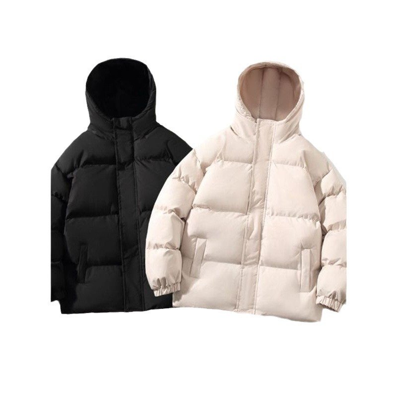 Custom Logo Bubble Clothes Men streetwear Puffer Jacket Oversized Winter Thick Warm Puff Men's Jacket winter jacket men